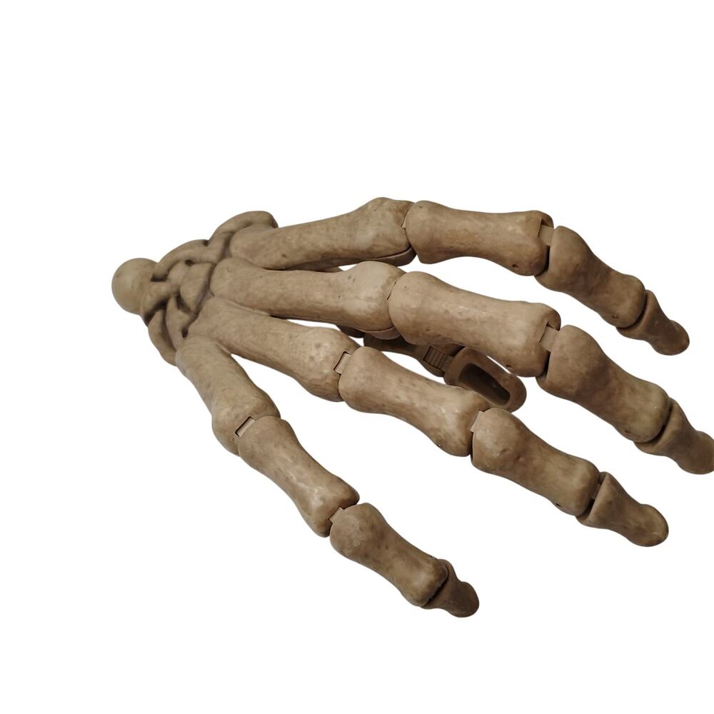 Large Skeleton Bones Hand Halloween Decor Poseable Quality Heavyweight Material